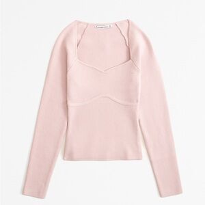 Abercrombie & Fitch Women Sweetheart Long Sleeve (Pink)